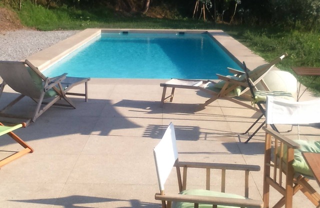 Rural house 5 minutes from Amarante, overlooking the Tamega Valley, with swimming pool