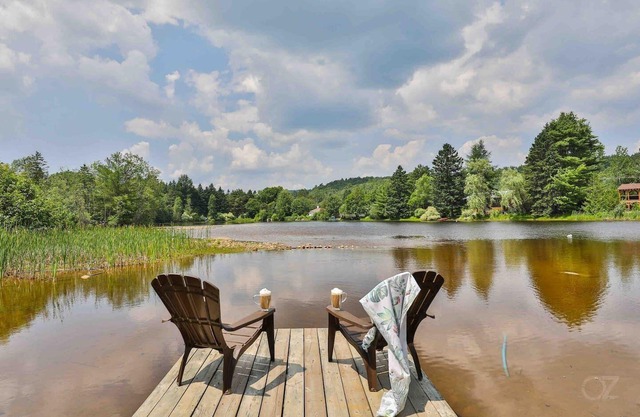 Rustic wooden chalet | Lake | Fireplace | Nature
