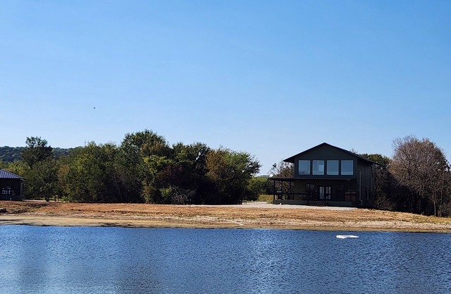 Rustic Secluded Getaway – 3BR Cabin with Private Pond, Near Possum Kingdom Lake