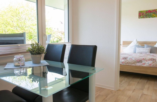 "Sanddorn" in the Strandburg house. close to the beach and in a quiet location!