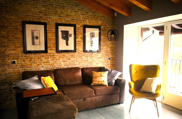 Sara's house is ideal for disconnecting