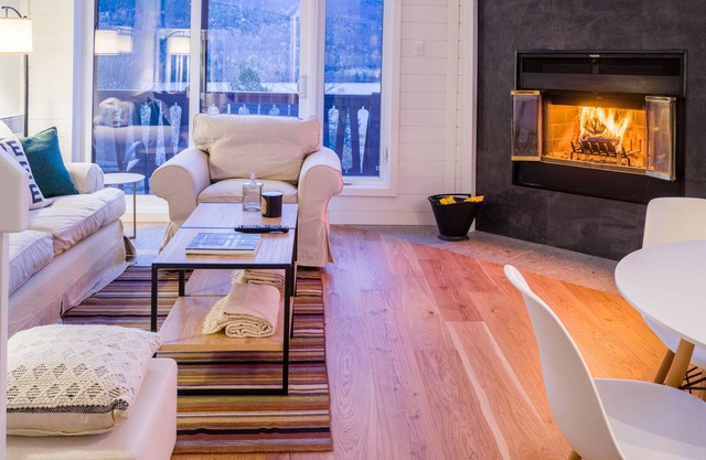 Scandinavian style 2BDR Mezzanine with Lake and Mountain View