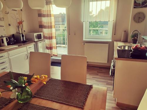 Schöne, helle, ruhige Wohnung und Wellness Sauna