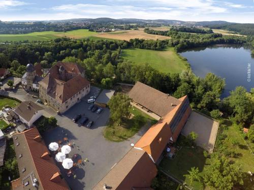 Schlossgut Franken - Doppelzimmer Landgarten