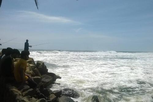 Sea view beach view beautiful villa