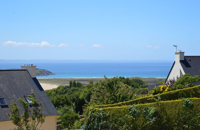 Sea view house Presqu'île de Crozontout comfort 4 pers. terrace Near Aber