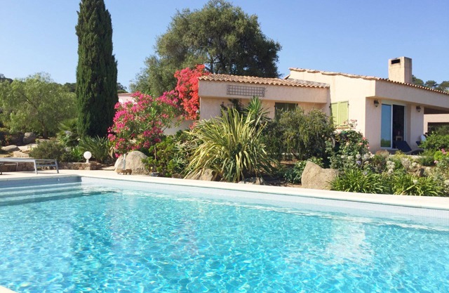 sea view villa with pool - davia marine - beach on foot