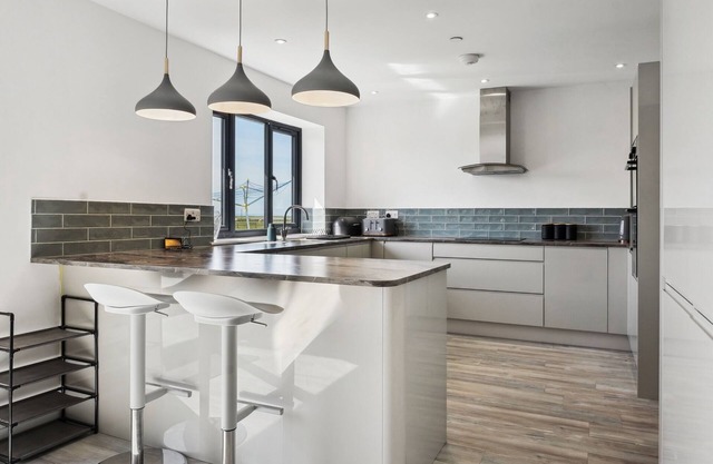 Seaside new build holiday home. Beautiful modern family home next to beach