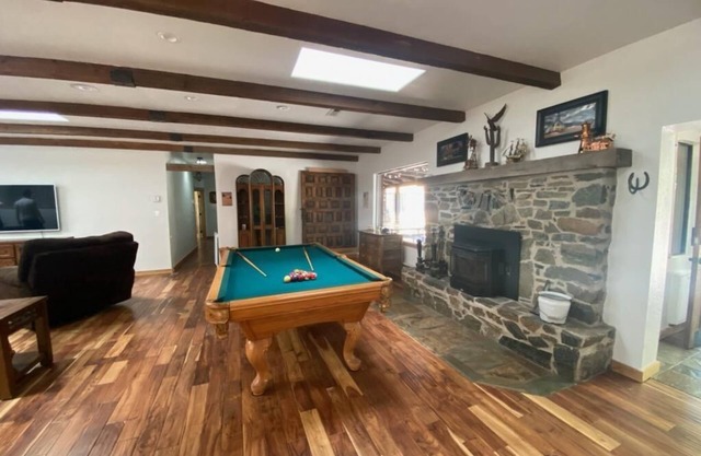 Secluded 4BR Oasis with Pool, Ping Pong and Blackjack tables and Forest Access