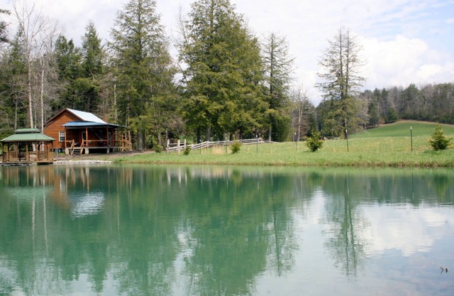 Secluded and Romantic Cabin ~ 35 Private Secluded Acres ~ Jacuzzi Tub!