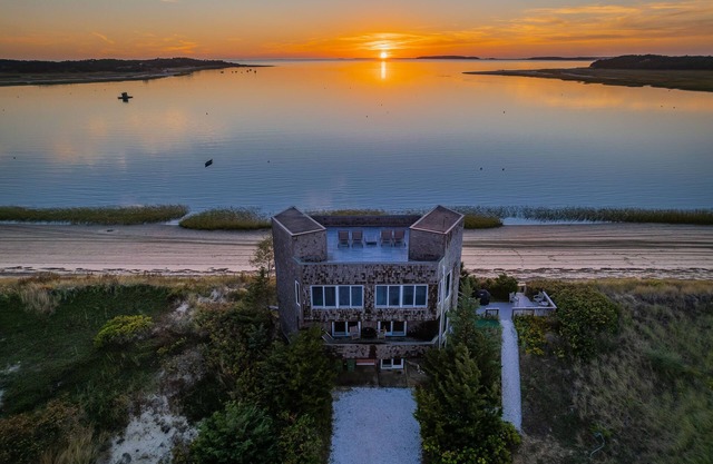 Secluded Beach House Nestled on Private Coastal Dune at tip of Peninsula!