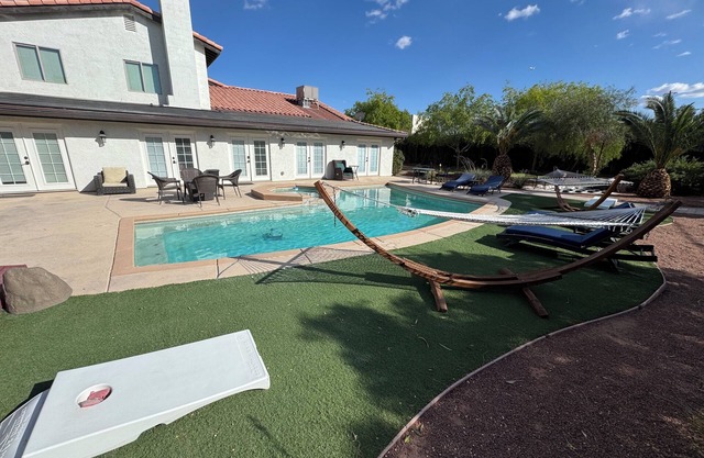 Secluded Entertainers Dream Compound Near the Strip with Pool