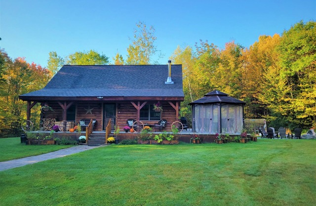 Secluded Log Home Sitting on 10 Acres.