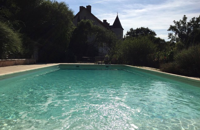 Secluded Manor house with pool surrounded by spectacular countryside views
