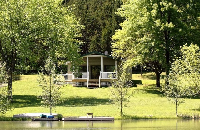 Seclusion in a beautiful setting where your dog can run free!