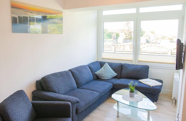 "Seebrise" in the Strandburg house. close to the beach and in a quiet location!