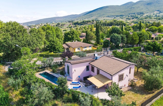 Self contained house with private pool.