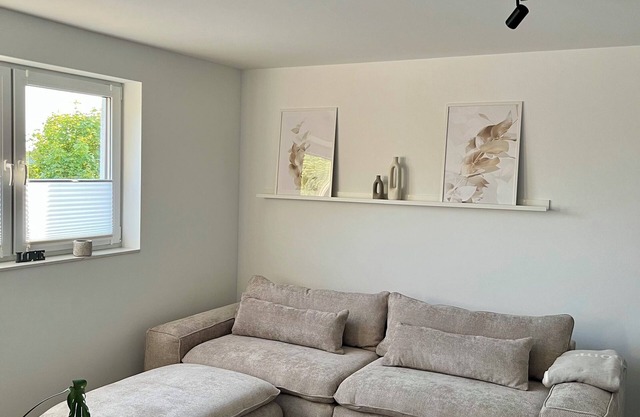 Semi-detached house with great views of Vlotho