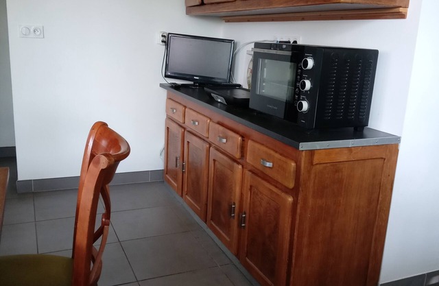 Separate bedroom and mezzanine for a large family