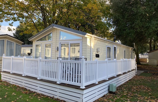 'Serendipity' - by the beach on Sandhills Holiday Park, Mudeford