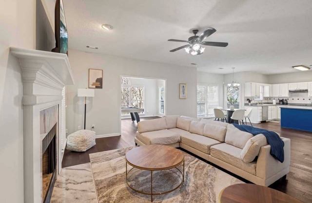 Serene Retreat in Alpharetta- 4BR Home w/Chef’s Kitchen & Private Patio #41937
