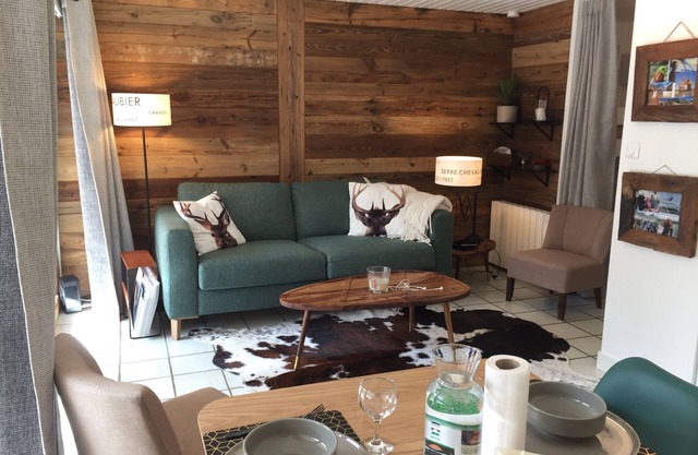 Serre Chevalier Chantemerle T2 + sleeping area in the DRC for 6 people