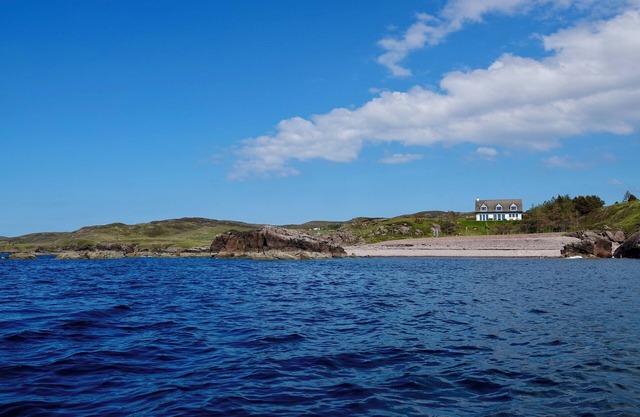 Shore Croft a luxury house on the beach