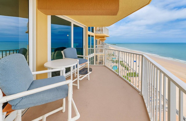 Shores Club 703 | Pet-Friendly Oceanfront Condo with Balcony, Beach + Pool Acces