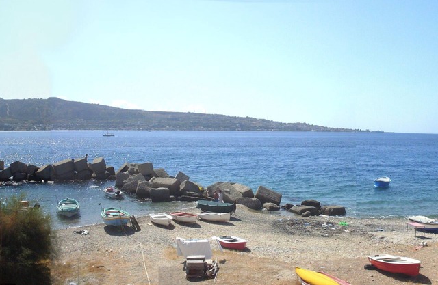 Sicily. and a comfortable house facing the sea