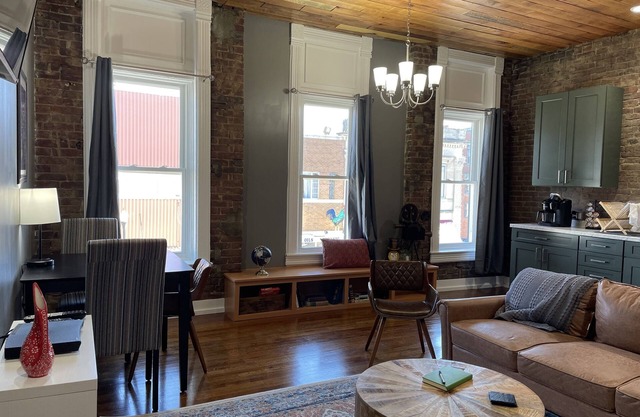 Silver Moon Heights Loft with unique balcony