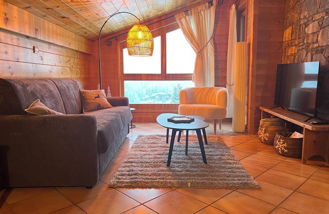 Ski in, ski out apartment in the mountains