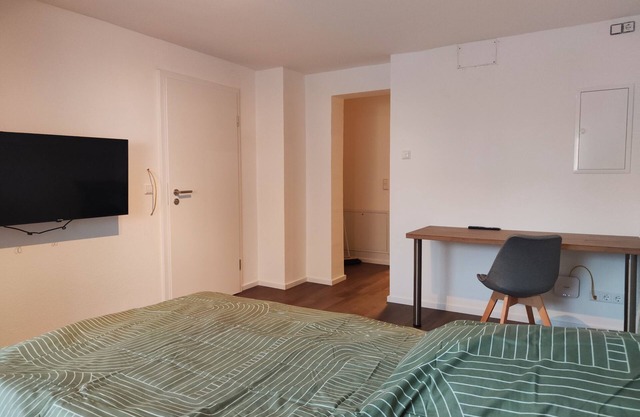 Small apartment with kitchen and bathroom