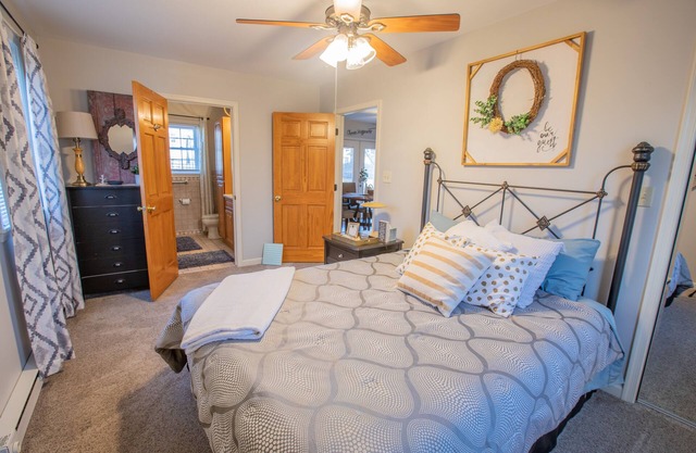 Small Town Apartment near covered bridge