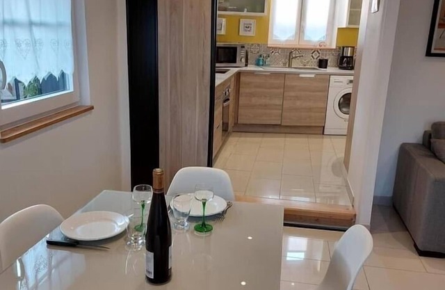Small traditional Alsatian house