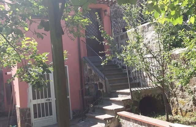 Small villa in the cool and picturesque hilly landscape of Roccamonfina