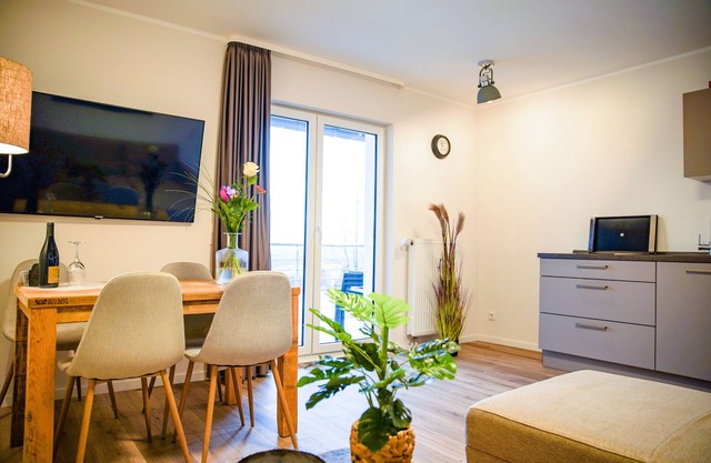 Smart Resorts - Haus Opal - Ferienwohnung 402 mit 1 Schlafzimmer und Balkon, max