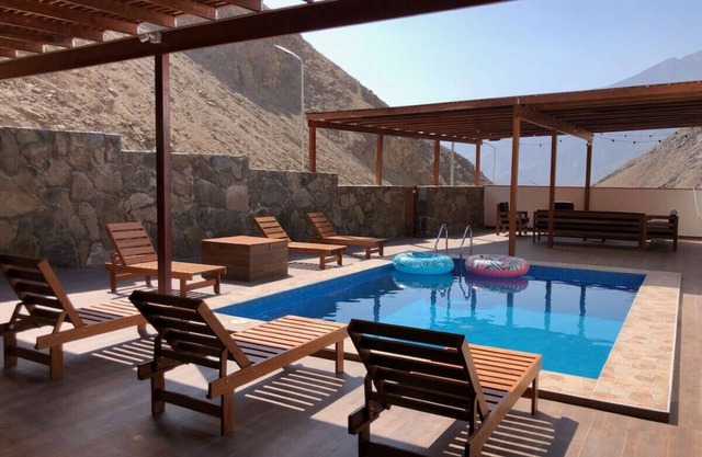 Spacious 3-bedroom and 2 bathroom home with private pool and patio and free Wi-Fi