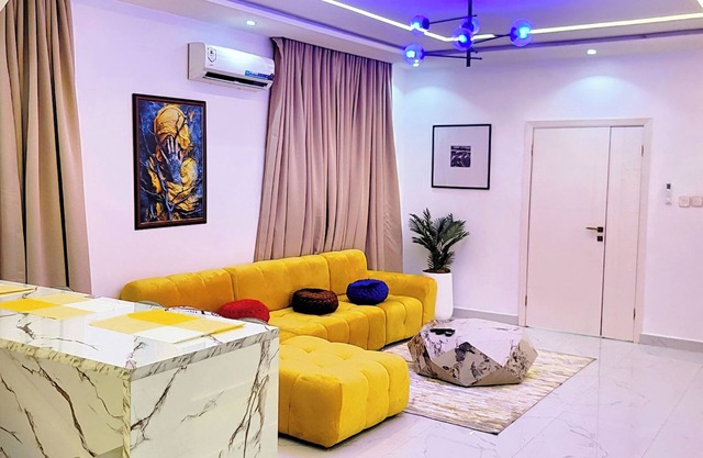 Spacious 3-bedroom apartment with AC, WiFi, Play Station 5 in ikeja