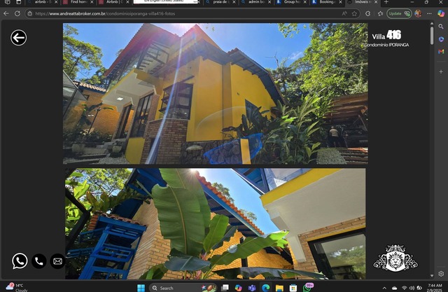 Spacious 5-bedroom house with WiFi, AC in charming Guarujá