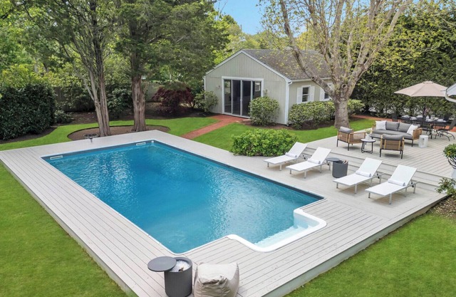 Spacious and Modern East Hampton Home with Private Pool, Close to Village,.