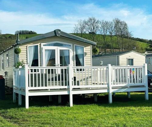 Spacious and modern 3 bedroom Doniford Bay Haven Caravan Park Static Caravan