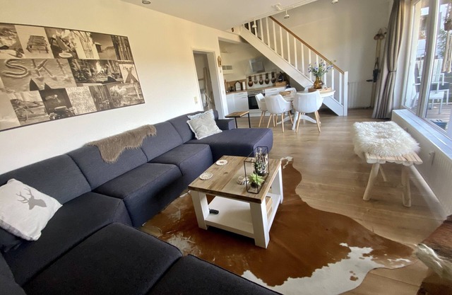 Spacious apartment with fab views