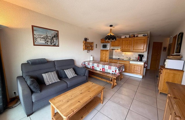 Spacious apartment 8 pers, south terrace, pets allowed