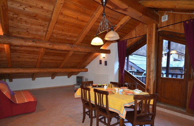 Spacious attic with two bathrooms