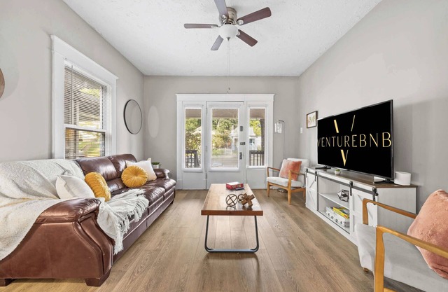 Spacious Home for Groups w BBQ, Firepit & Backyard