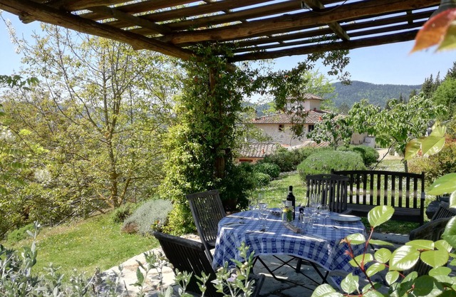 Spacious home on beautiful Tuscan vineyard. Near Florence.