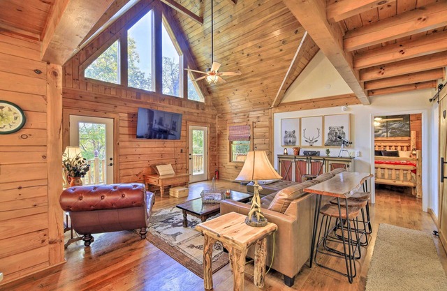 Spacious Mouth of Wilson Cabin Near New River