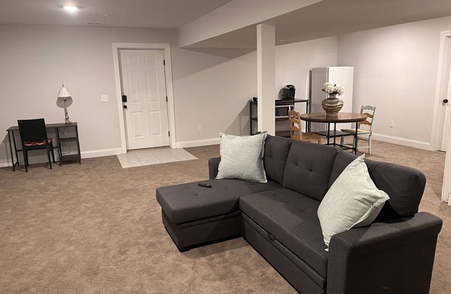 Spacious Private Basement
