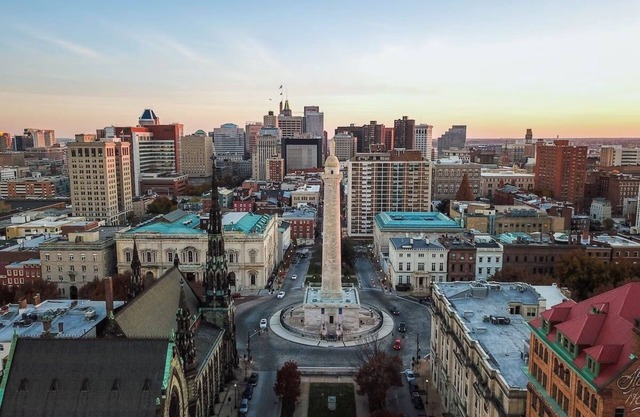 Spacious & Stylish Rooms in Baltimore's Art District - With Rooftop Bar