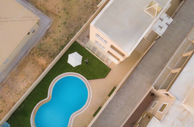 Spacious Villa with Private Pool & Jacuzzi. Sea View near to the Beach.